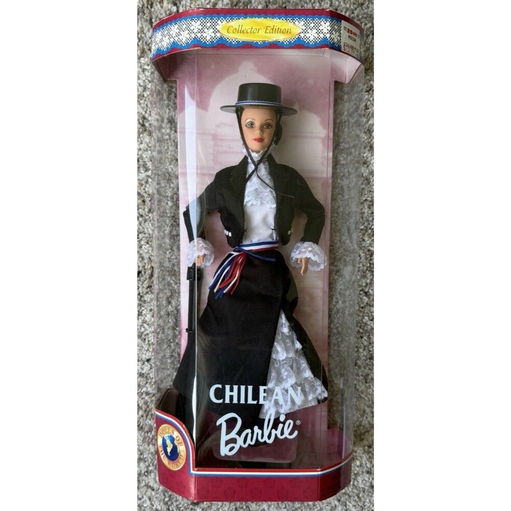 Barbie Chilean Dolls of World South America Chilean 1997 Mattel #18559